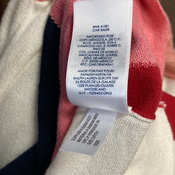 Chaps Multi Colored Sweater-NWT - Picture 8 of 8